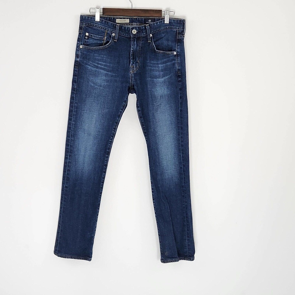 Adriano Goldschmied The Matchbox Slim Strait Cotton Blend Jeans Men's Size 31x34 - Picture 1 of 16
